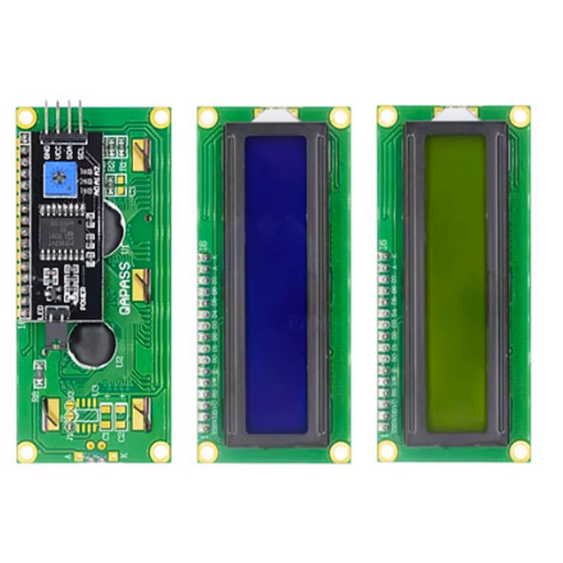 Lcd 1602 - LCD1602A Blue/Green Screen IIC/I2C 1602 LCD