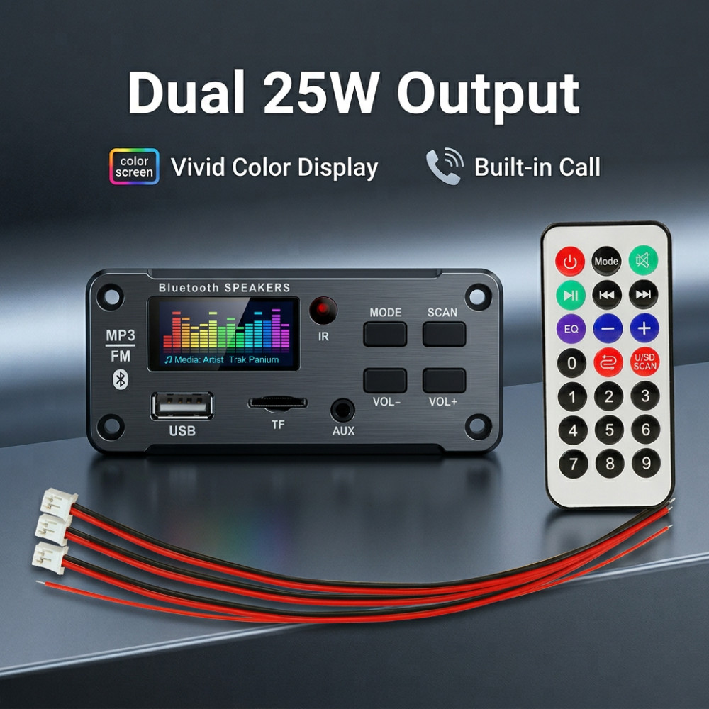 Joystick Module - 50W Amplifier Bluetooth MP3 WMA WAV