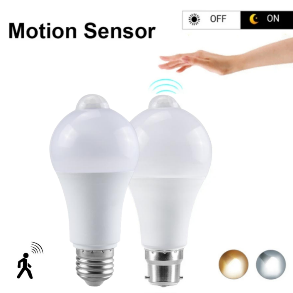 Pir Motion Sensor - PIR Motion Sensor LED Light Bulb
