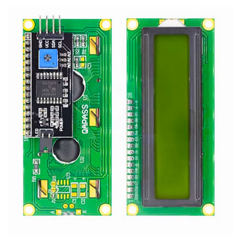 LCD1602A Blue/Green Screen IIC - Lcd 1602 ulasan dan harga