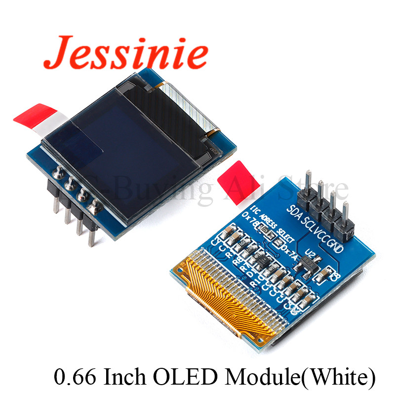 0.66 inch OLED LCD Dispaly Mod - Ssd1306 ulasan dan harga