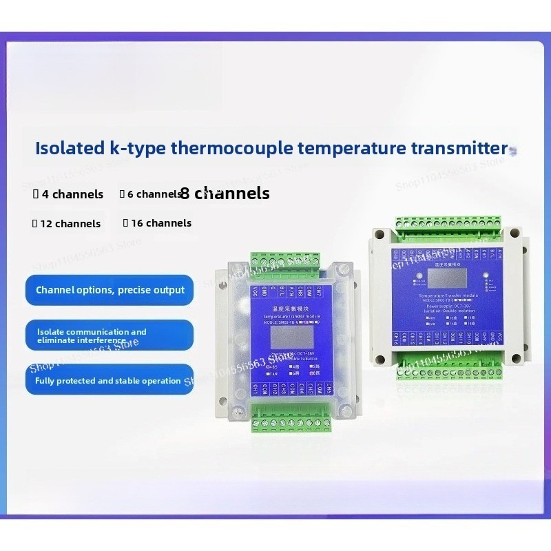 Multi-Channel PT100 & Type K T - Thermocouple Module K Type ulasan dan harga