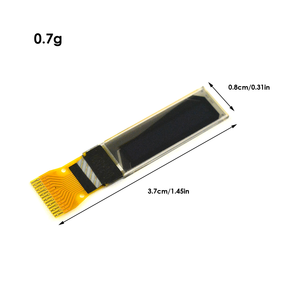 0.69 inch OLED Module White Co - Ssd1306 ulasan dan harga