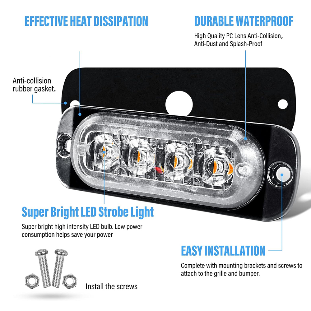 LED Emergency Light 12V 24V Am - Buzzer Module ulasan dan harga
