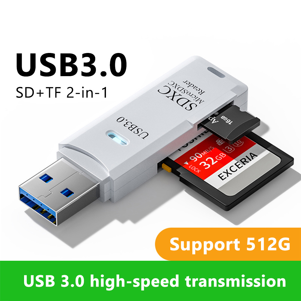 2 in 1 TF SD Card Reader USB 3 - Sd Card Module ulasan dan harga