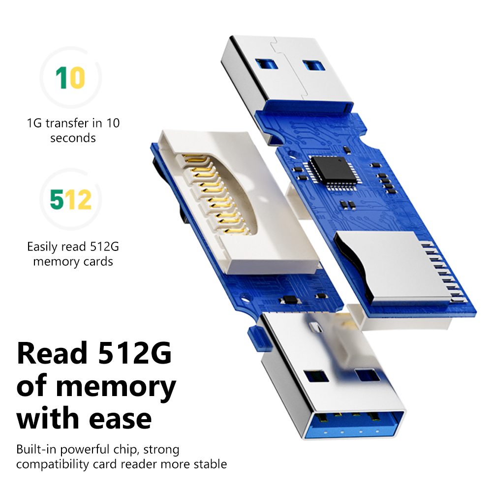 2 in 1 TF SD Card Reader USB 3 - Sd Card Module ulasan dan harga