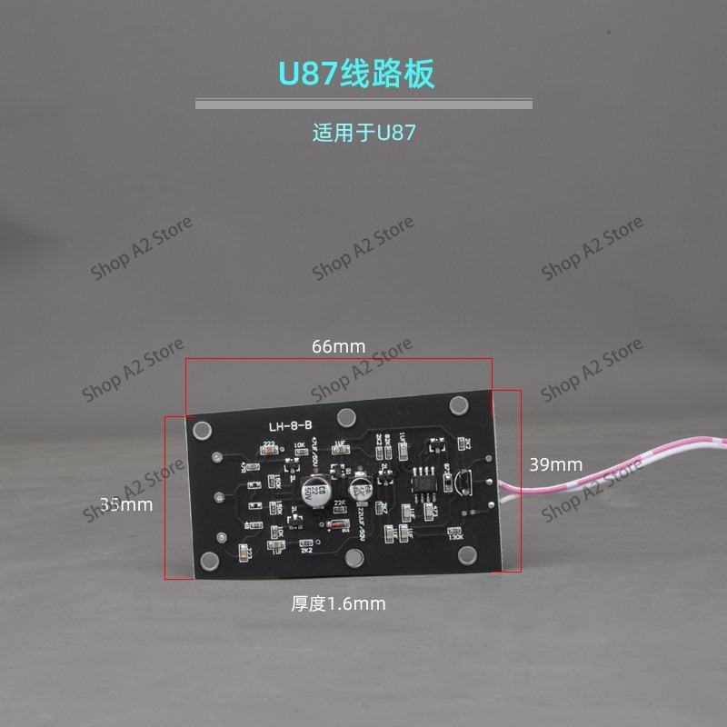 Microphone circuit board U87 1 - Microphone Module ulasan dan harga