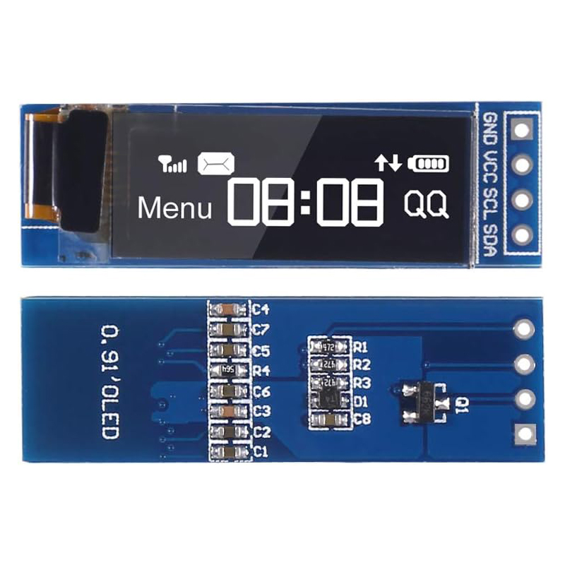 I2C OLED Display Module 0.91 I - Ssd1306 ulasan dan harga