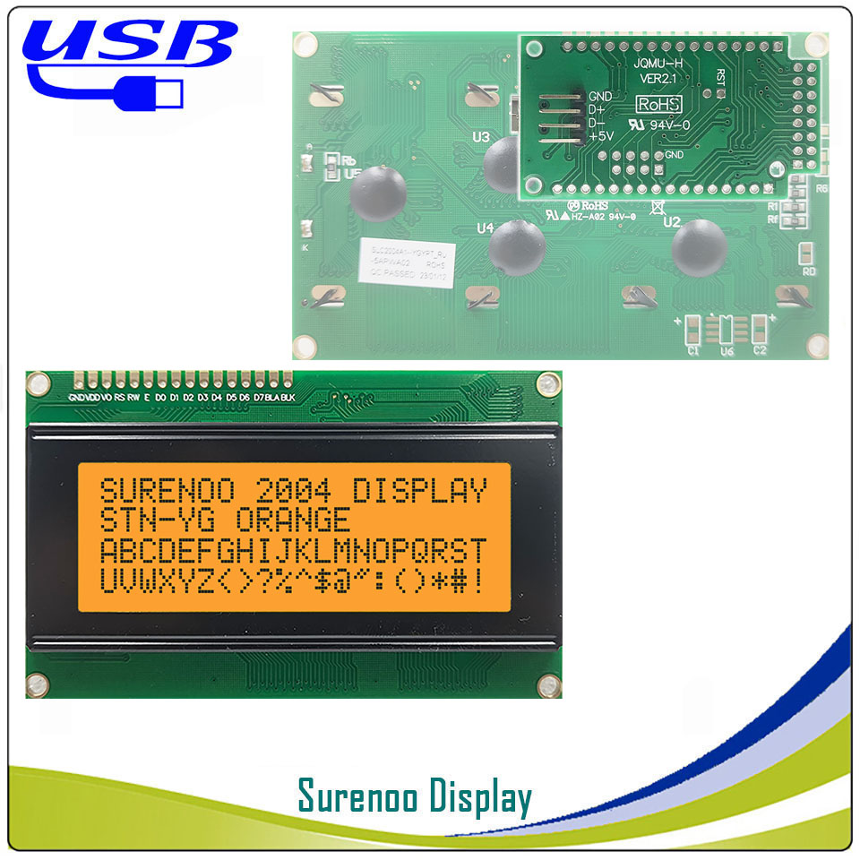 Surenoo LCD2USB USB 204 20X4 2 - Lcd 1602 ulasan dan harga