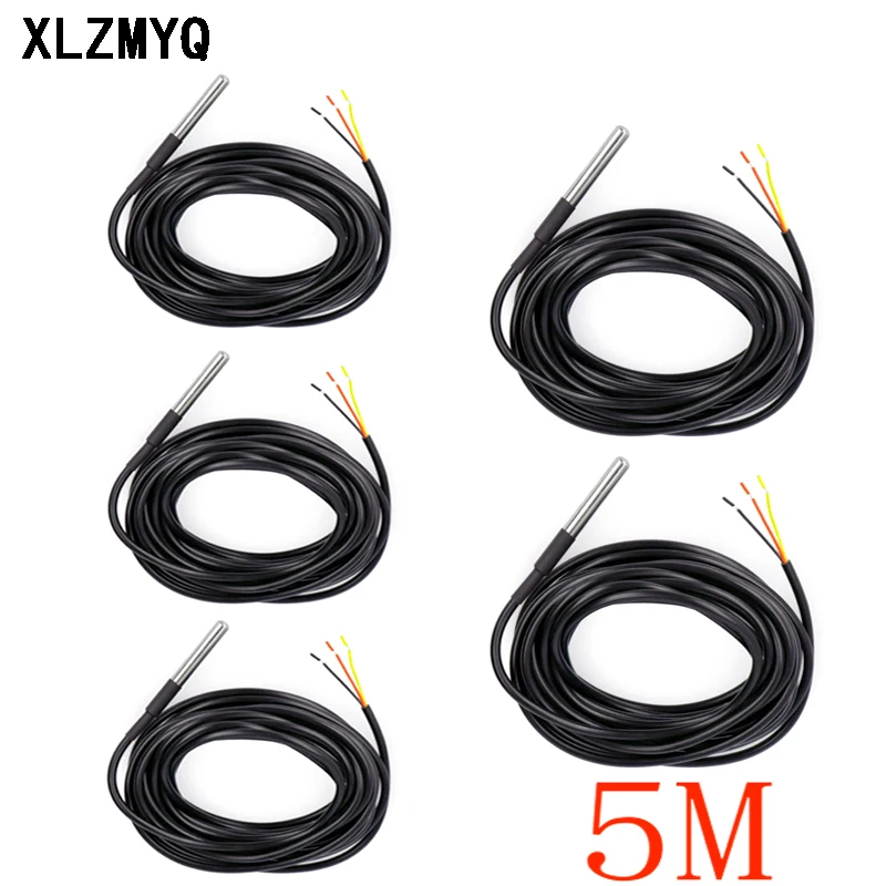 5PCS DS18b20 Temperature Probe - Ds18B20 ulasan dan harga