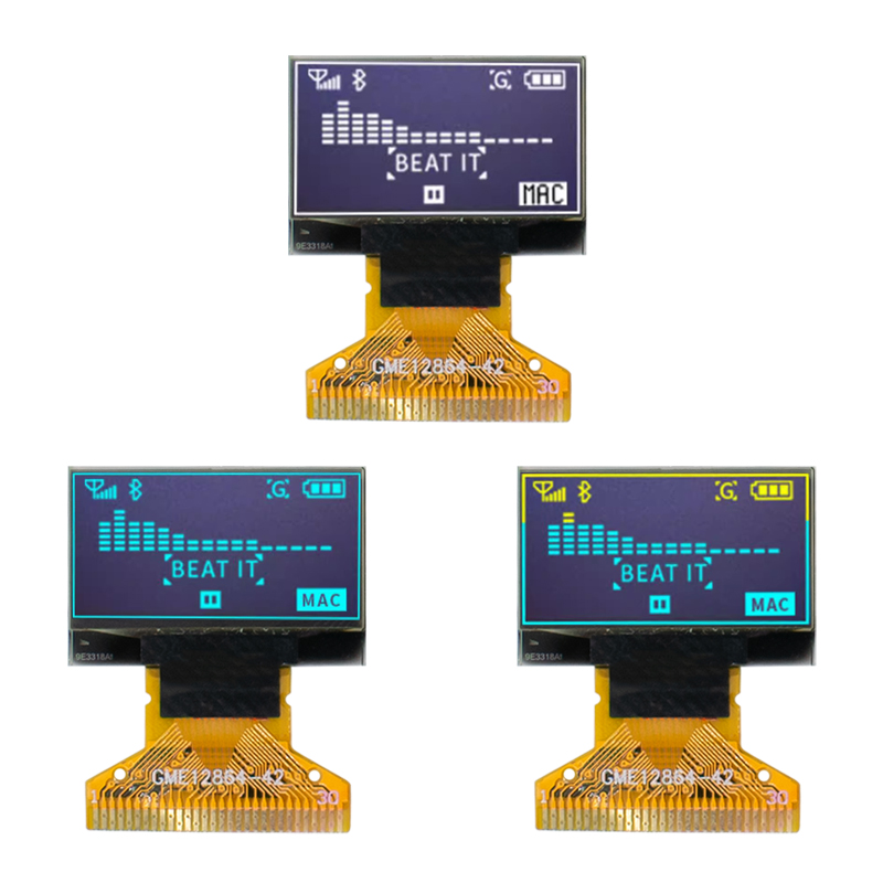 WAVGAT 0.96 inch White Blue Ye - Ssd1306 ulasan dan harga