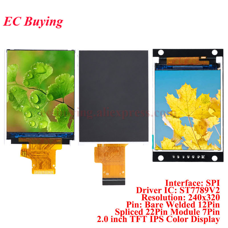 2.0 inch TFT IPS Color LCD Dis - Tft Display 2.4 ulasan dan harga