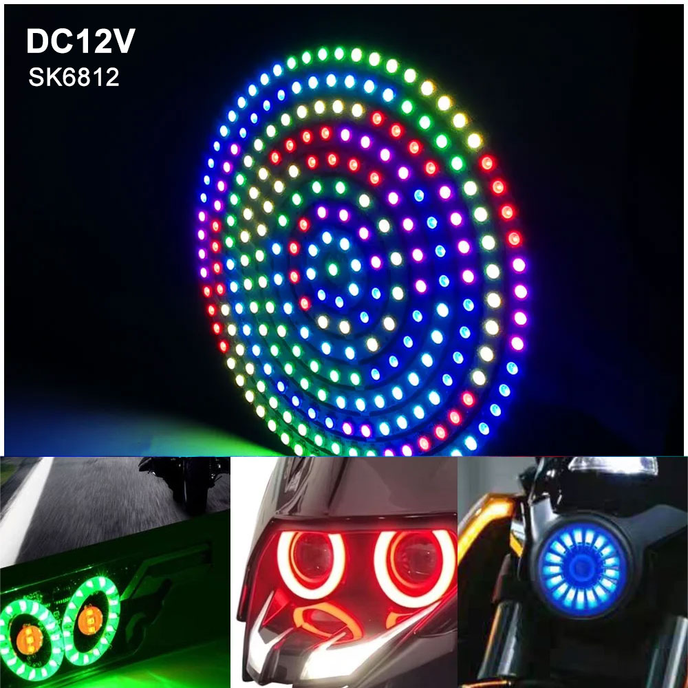 DC5V 12V WS2812B SK6812 Luces  - Ws2812B Strip 5V ulasan dan harga