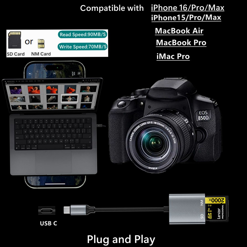 Type C Nano Memory Card Reader - Sd Card Module ulasan dan harga