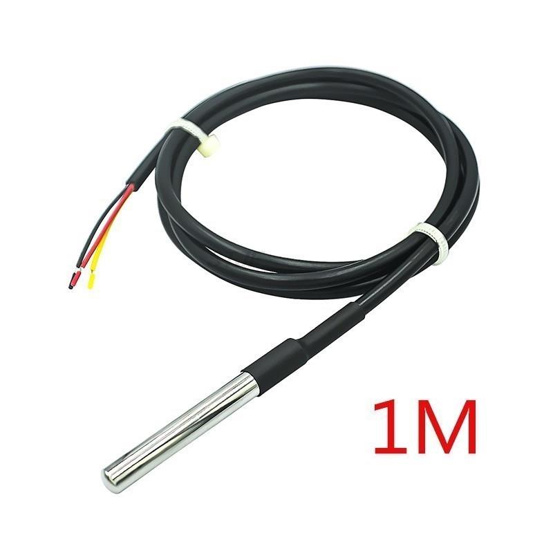 Waterproof 18B20 temperature p - Ds18B20 ulasan dan harga