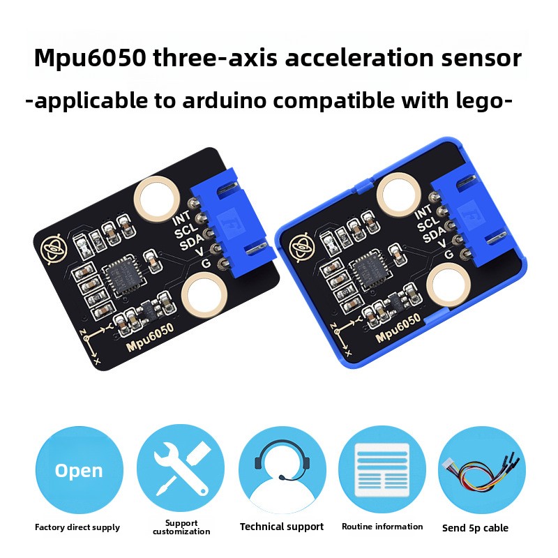 MPU6050 Six Axis Sensor Module - Mpu6050 ulasan dan harga
