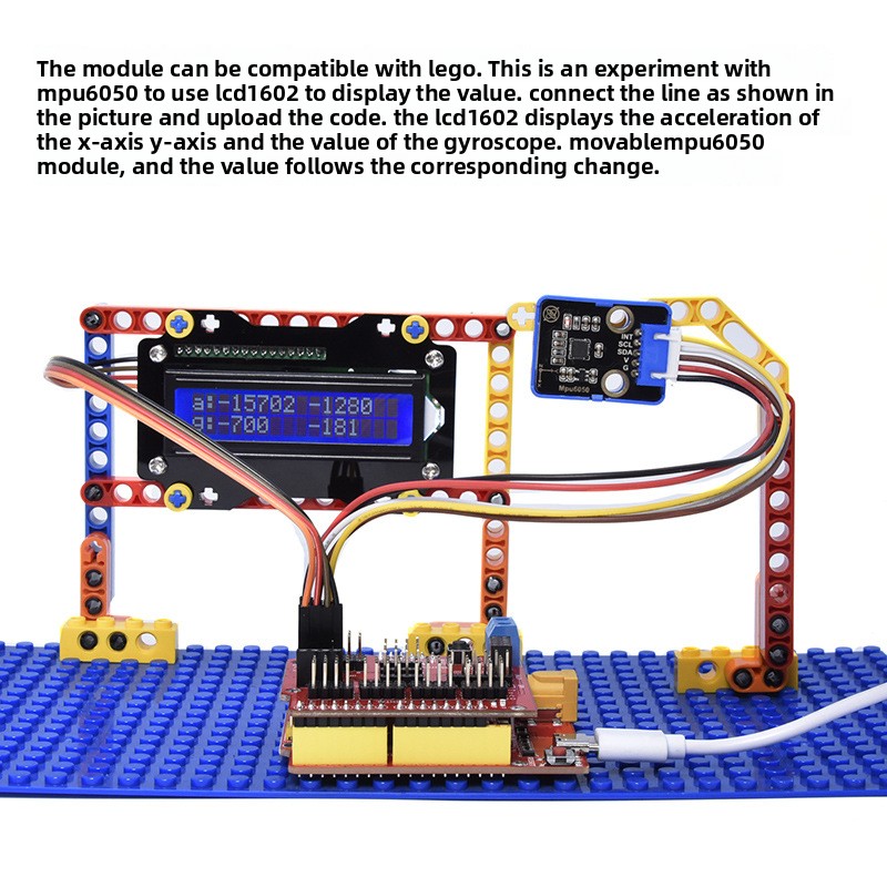 MPU6050 Six Axis Sensor Module - Mpu6050 ulasan dan harga